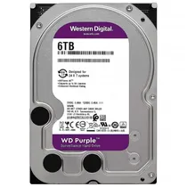 HD SATA3 6TB Western WD64PURZ Surveillance Purple