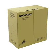 Cabo de Rede Utp Hikvision CAT6 100% Cobre Capa Simples - Preto 305 Metros (DS-1LN6OUTPE)