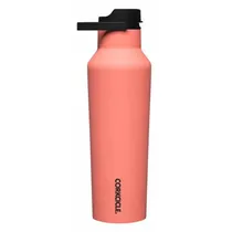 Corkcicle Termo Sport Canteen 20OZ/600ML Neon Lights Coral