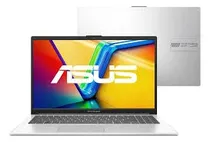 Notebook Asus Vivobook Go E1504GA-WS35 i3-N305/ 8GB/ 256 SSD/ 15.6" FHD/ W11 Prata Nuevo