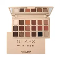 Paleta de Sombra Ruby Rose Glass Mirror Shade HBF2603 18 Cores