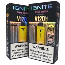 Vaper Descartável Ignite V120 Pro Gold