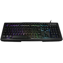 Teclado Gaming Satellite AK-840 Português USB com Backlight RGB Chroma - Preto