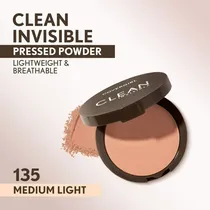 Covergirl Polvo Maquillaje Clean Invisible Pressed Powder 11G Medium Light 135