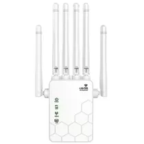 Repetidor de Sinal Wireless Wifi Luo LU-WF2607 / 300MBPS / Bivolt - Branco