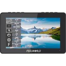 Monitor Feelworld F5 Pro V4 6" Touch - Preto