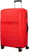 Mala American Tourister Sunside Sunset 10752704091 Red - Media