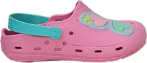 Sandália Infantil Pé com Pé 55165-1858 - Rosa BB/Verde