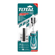 Kit Destornillador Ratchet Total 15 En 1