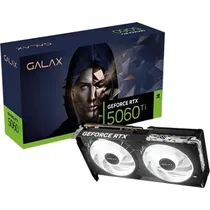 Placa de Vídeo 16GB Exp. GF-RTX5060TI Galax 1-Click Oc GB67CB-56IZN8  Placa de Ví...