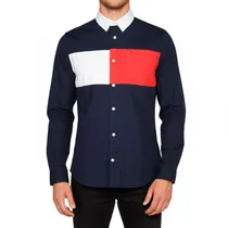 Camisa Tommy Hilfiger Masculino T874636-405 s Marinho