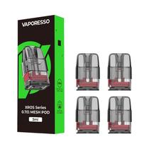 Accesorio Vaporesso Filtro Xros Series 0.7 Ohm Mesh Pod 4 Piezas