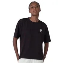 Camiseta Casual Femenina Fila Moda Vita Sportiva Black