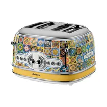 Tostadora Ariete Positano 0156 929/930 1630W 220V  Tostadora A...
