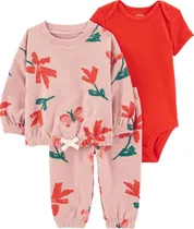 Conjunto Carter's 1N957010 Feminino (3 Peças)