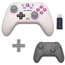 Controle Gamesir Nova T4N Sem Fio Switch | Ios| Android | PC | Steam + Case - White
