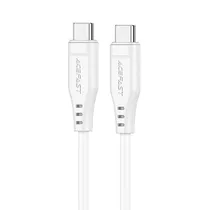 Cable Acefast C3-03 USB-C p/USB-C 1.2M 60W Blanco  Cable Acefa...