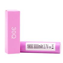 Bateria Samsung 30Q para Vap 18650 / 3000MAH / 3.7V - Rosa