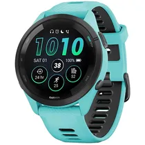 Relógio Garmin Forerunner 265 010-02810-12 com GPS/Wi-Fi - Azul Claro