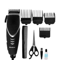 Máquina de Cortar Cabelo Mox MO-HC1113 8 Em 1 / 220V - Preto