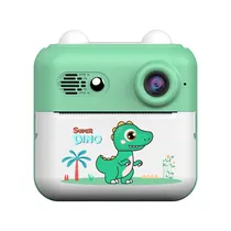 Camera para Criança Children's Digital Luo LU-SY20 Print / 2200MAH / 7.4V - Verde/Branco