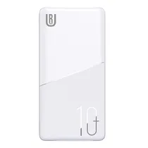 Carregador Portatil Powerbank Ur UP-13 / 10000MAH / 37WH / USB-A / USB-C / Micro-USB - Branco