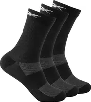Meias Reebok Socket GH0415 - Unissex (3 Pares)