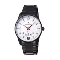 Relógio Analógico Masculino Daniel Klein Premium DK12018-6 - Preto e Branco