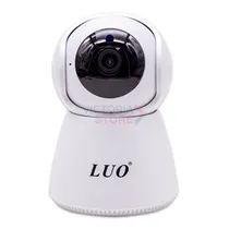 Camera de Segurança Luo LU-E104 Wifi Smart 360º / Microfone / Detecçao Humana / Visão Noturna / App V380 Pro - Branco