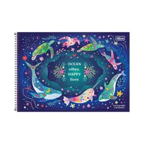 Cuaderno de Dibujo Tilibra Bubble 359416 80 Hojas Surtido 1 Pieza