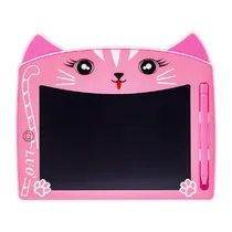 Painel de Escritura Tablet Luo LCD 8.5" Pulegadas LU-A77 Digital Gráfico Eletrônico Portátil Placa de Desenho Manuscrito Pad para Crianças Adultos Casa Escola Escritório - Rosa