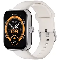 Relógio Haylou Watch 4 com GPS/Bluetooth - Prata/Branco