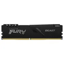 Memória Kingston Fury Beast, 8GB, 3200MHZ, DDR4, C/DissiPador, KF432C16BB/8
