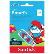 Sandisk Pendrive Smurfs Papa Smurf Editio.128GB USB3.2 SDCZIS-128G-G46  Sandisk Pen...