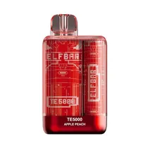 Vaper Descartável Elfbar Te 5000 Apple Peach