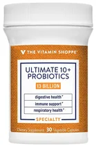 The Vitamin Shoppe Ultimate 10+ Probiotics 13 Billion (60 Cápsulas Vegetais)