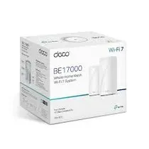 TP-Link Router Deco BE75 BE17000 2-Pack Wifi 7 Whole-Mesh