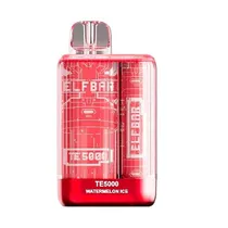 Vaper Descartável Elfbar Te 5000 Watermelon Ice