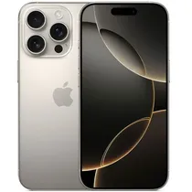 Apple iPhone 16 Pro A3293 Nano + Esim 128GB/8GB Ram de 6.3" 48+48+12MP/12MP - Natural Titanium