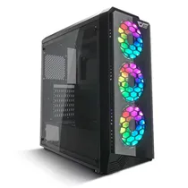Gabinete Gamer Darkflash Water Square 5 Mid Tower - Preto