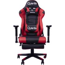 Cadeira de Escritorio Gamer Quanta Emperor QTGC20 - Preto/Vermelho