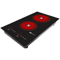 Placa Vitroceramita Infrarroja HD de 2 Hornallas HD Play