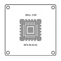 Bga Stencil PC NF4-4X-N-A3 B-0.60