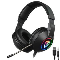 Fone Gamer Satellite GH-331 RGB / com Fio - Preto