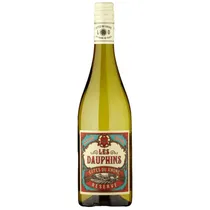 Vinho Les Dauphins Cotes Du Rhone Reserve Blanc 750ML