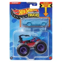 Car Hot Wheels Monster Truck Plus Car Scorpedo JCG30