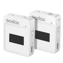 Microfone Wireless Godox Move Link II M1 Branco
