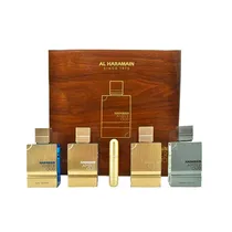 Kit Alharamain Amber Oud 4 Piezas X60ML