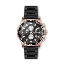 Relógio Analógico Masculino Daniel Klein Exclusive DK.1.12472-3 - Rosa Ouro e Preto