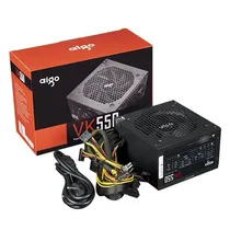 Fonte 550W Aigo VK550 Real 220V *G  Fonte 550W ...